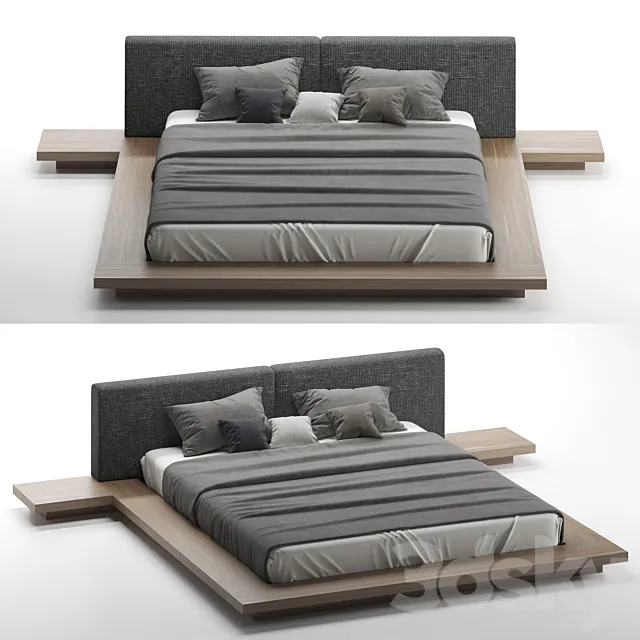 Modloft worth bed 3DModel