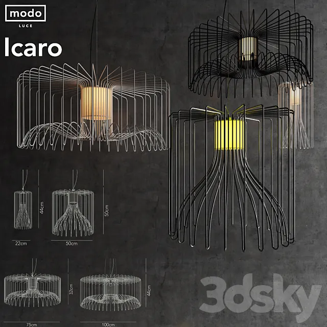 Modo Luce - Icaro 3D Model