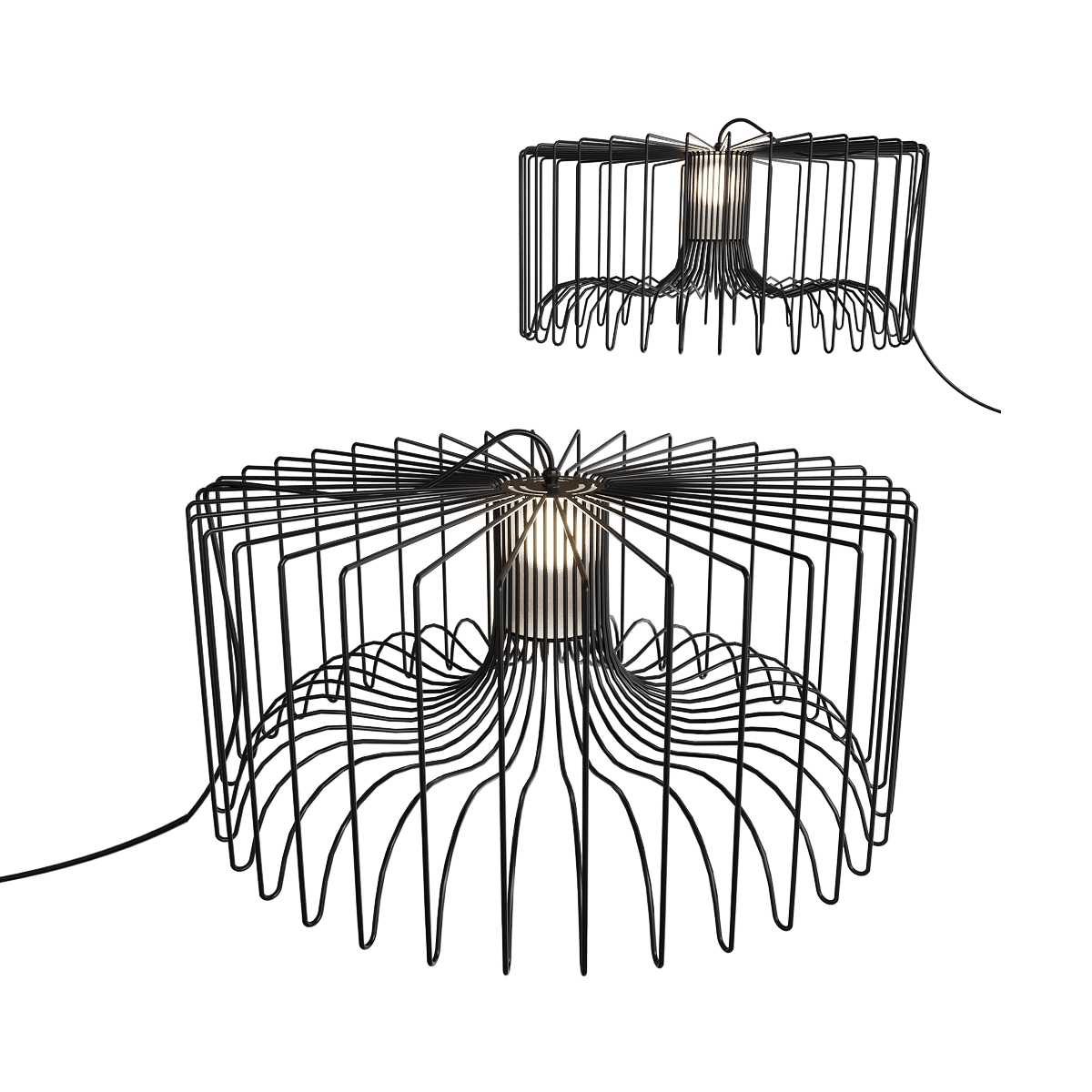 MODO LUCE SRL - Pendant lamp Icaro 3D Model