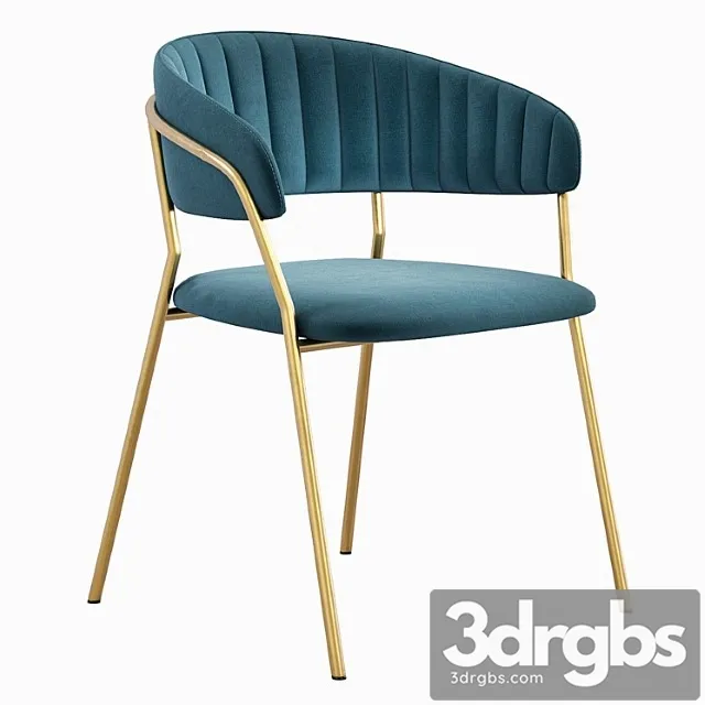Modrest Brandy Modern Tania Chair 3D Model Free