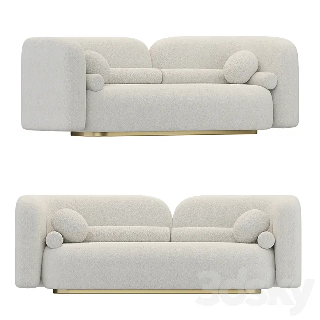 modshop1 Left Bank Sofa 3DModel