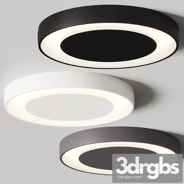 Modular lighting instruments flat moon eclips ceiling lamps Free Download