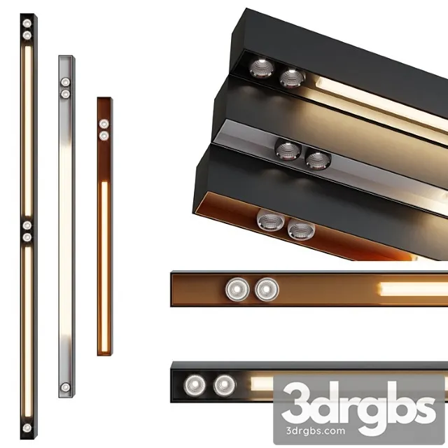 Modular lighting instruments sld 50 naked 3D Model Download