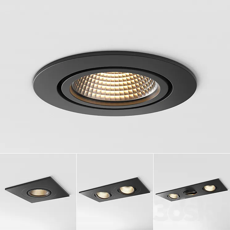 Modular Lighting K77 3D Model Free Download