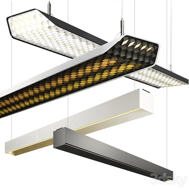 Modular lighting. Vaeder.Drupl70 3D Model