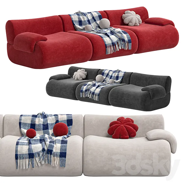 Modular Sofa Jardan Furneture Lemmy 3DModel