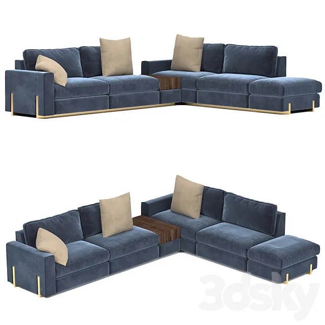 Modular sofa Mario 3D Model