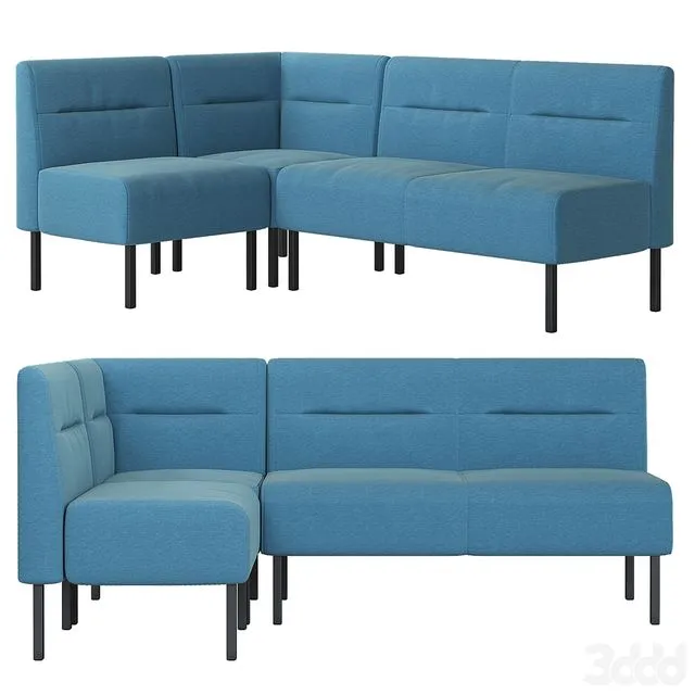 Modular sofa Sange Divan.ru 3D Model