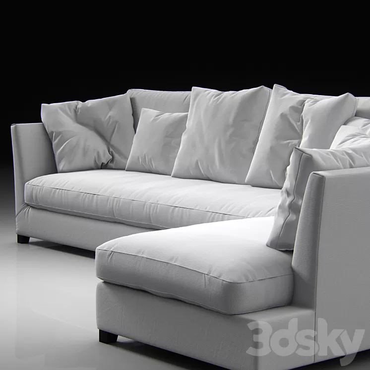 modular sofa VICTOR 3D Model