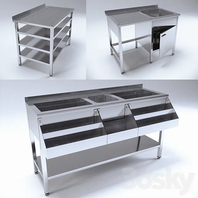 Modules for bar 3D Model