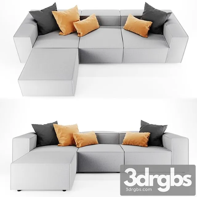 Modulnyi Divan Kombi 3D Model Free