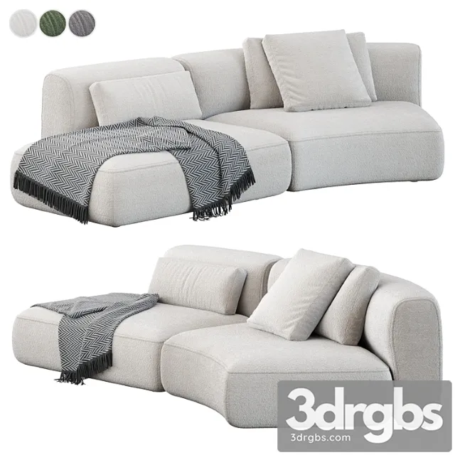 Modulnyi Divan Mdf Italia Cosy Curve Sofa Free Download