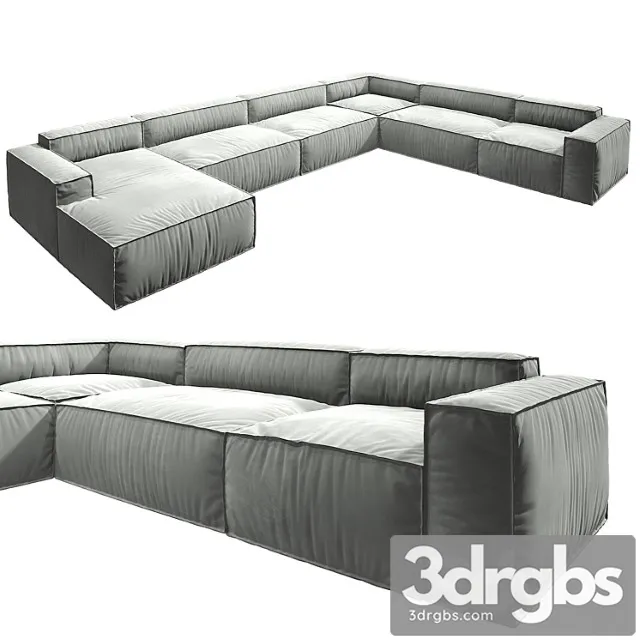Modulnyi Divan Mobili Large 3D Model Free