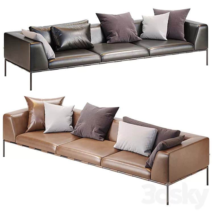 Modus / South Sofa 3 Seater 3D Model