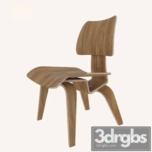 Modway Fathom Wood Lounge Chair 3D Model Free