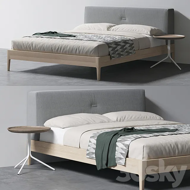 Moeller wood thread bed 3D Model