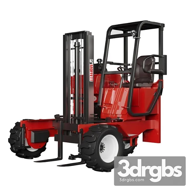 Moffett m550 loader 3D Model Download