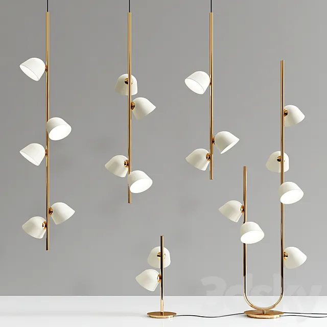 Moira Furstenberg Collections - 5 types 3D Model