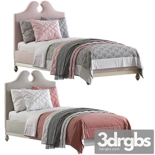 Moira Modern Bed 3D Model Free