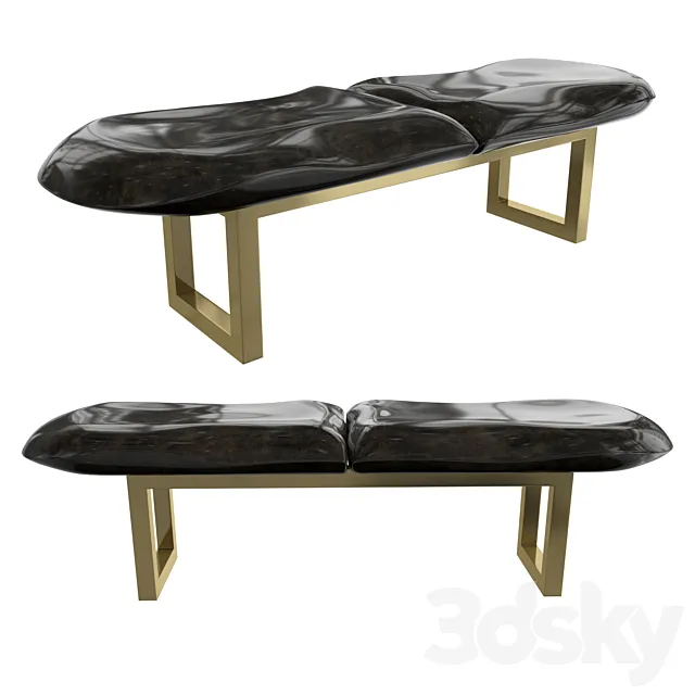 Molded bench 3DModel