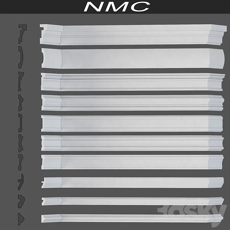 Moldings NMC 3D Model