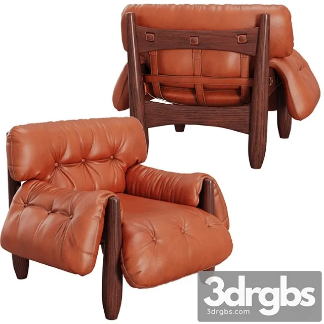 Mole armchair de linbrasil 3D Model Free