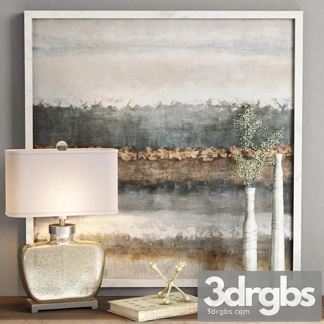 molinara decorative set 3D Model Free