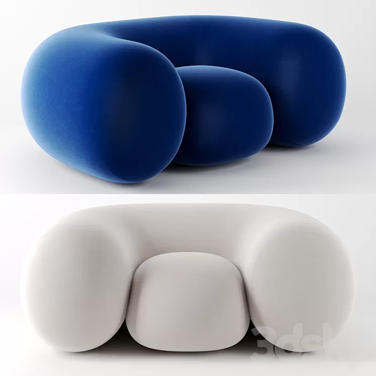 Mollo chair by Established and Sons 3D Model