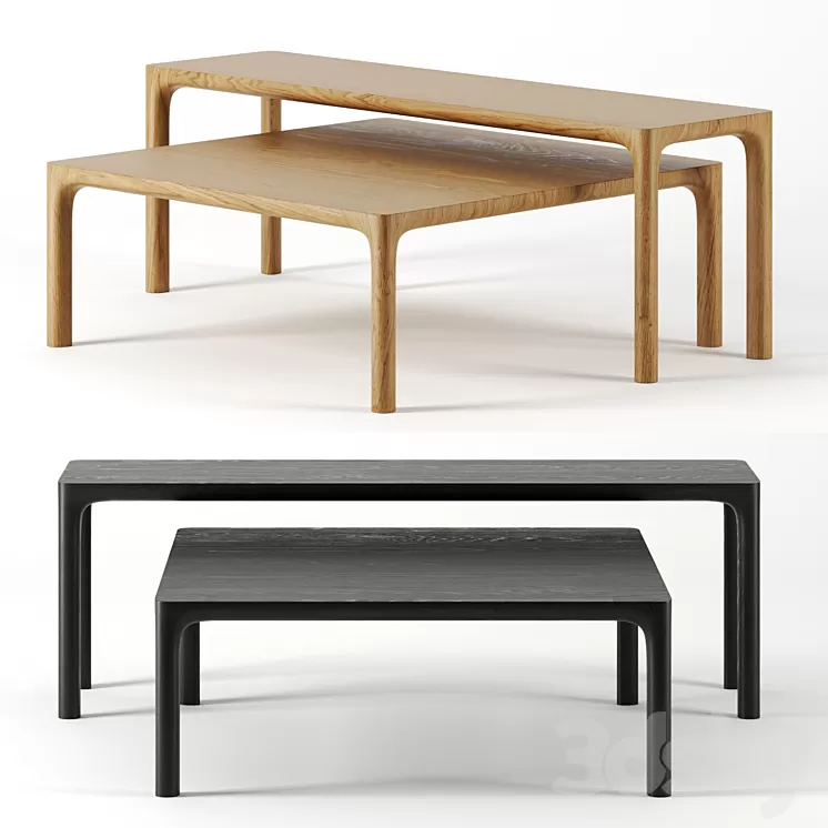 Molloy coffee tables by Nau design 3D Model