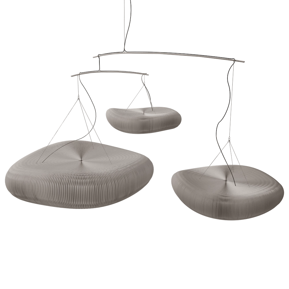 Molo - Pendnat lamp Small Cloud Mobile 3D Model