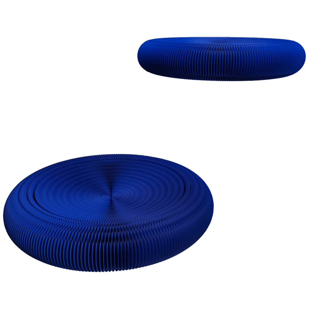 Molo - Softseating Folding Paper lounger 3D Model