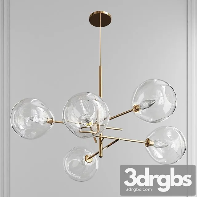 Molten Chandelier 2 3D Model Free