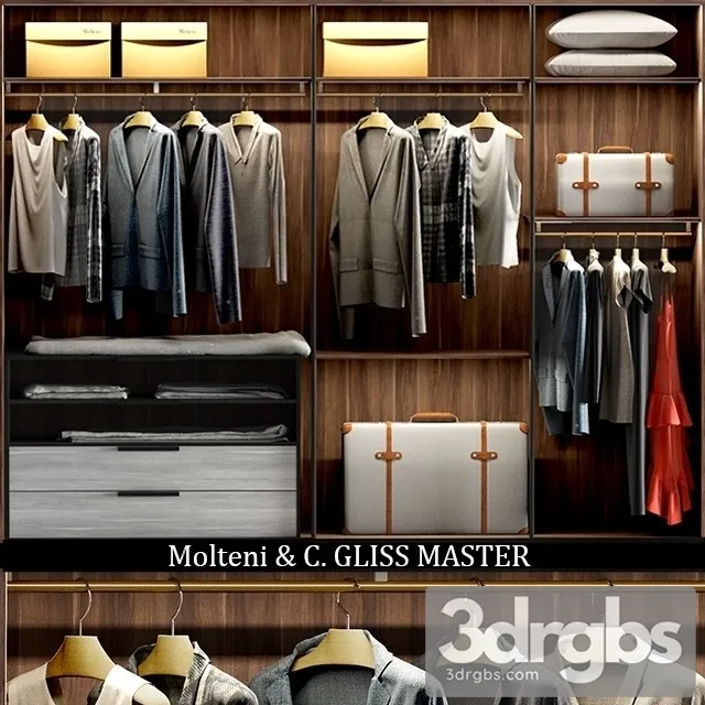Molteni C Gliss Master 3D Model Free