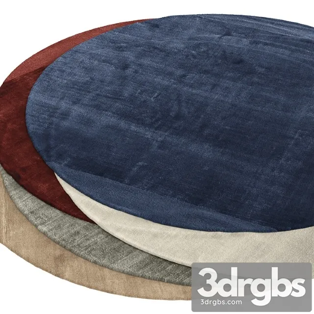 Molteni C Hem Rug Round 3D Model Free