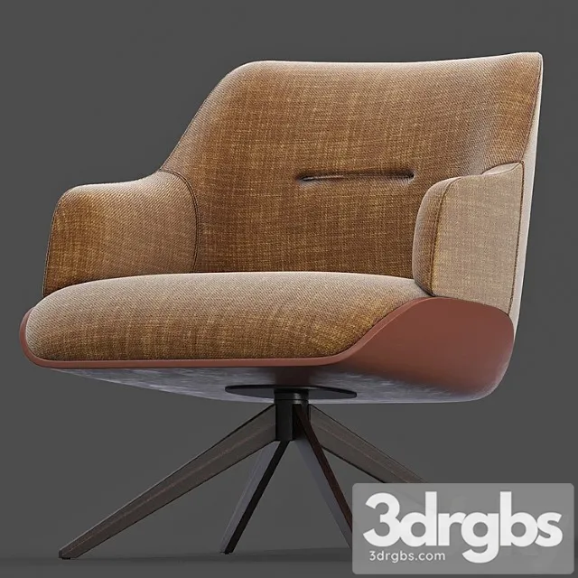 Molteni   &   c Kinsington Armchair 3D Model Free