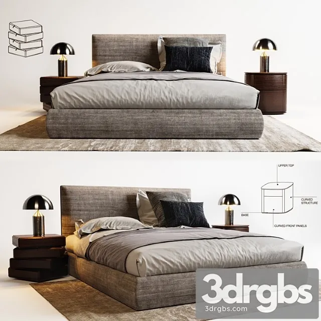 Molteni Ribbon 8 3D Model Free