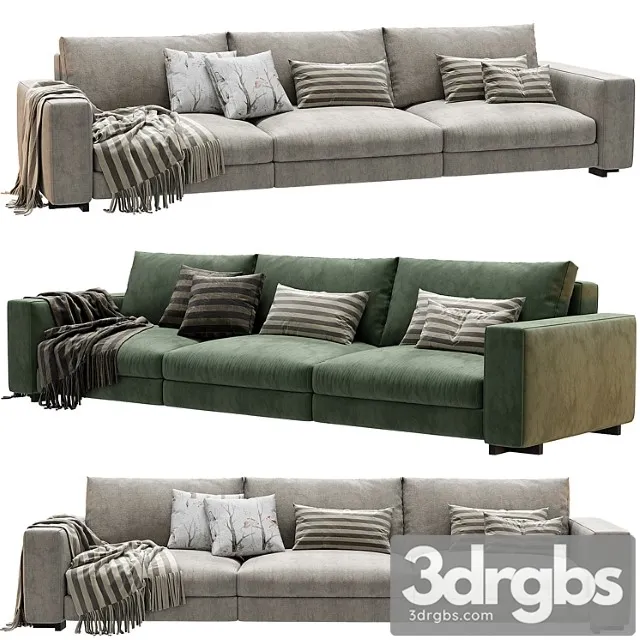 Molteni&c turner 3 seats sofa