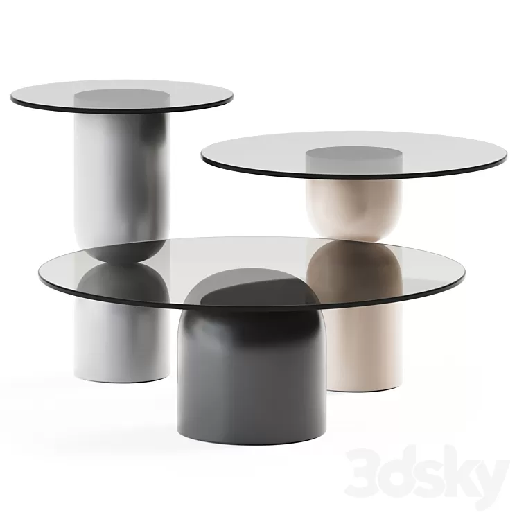 Moma Coffee Tables Ana Roque Interiors 3D Model Free