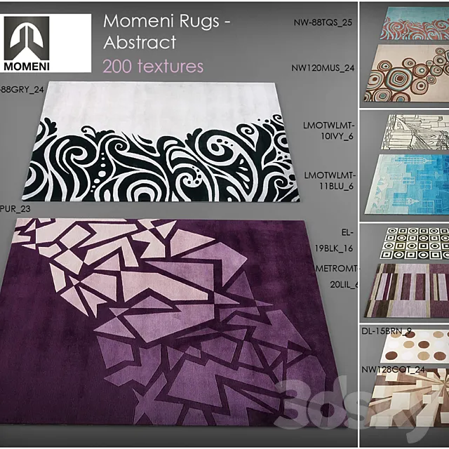Momeni rugs - abstract 3DModel