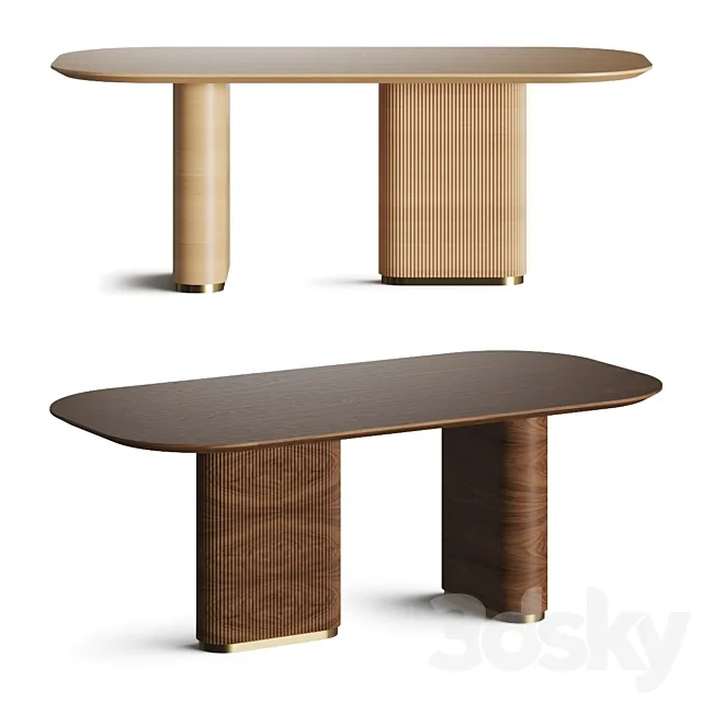 Momocca Dania Dining Table 3DModel
