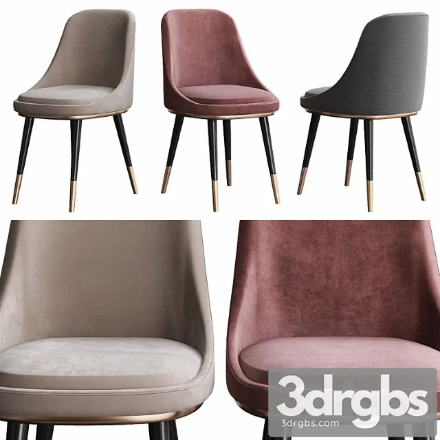 Monaco dining chair frato interiors 2 3D Model Free