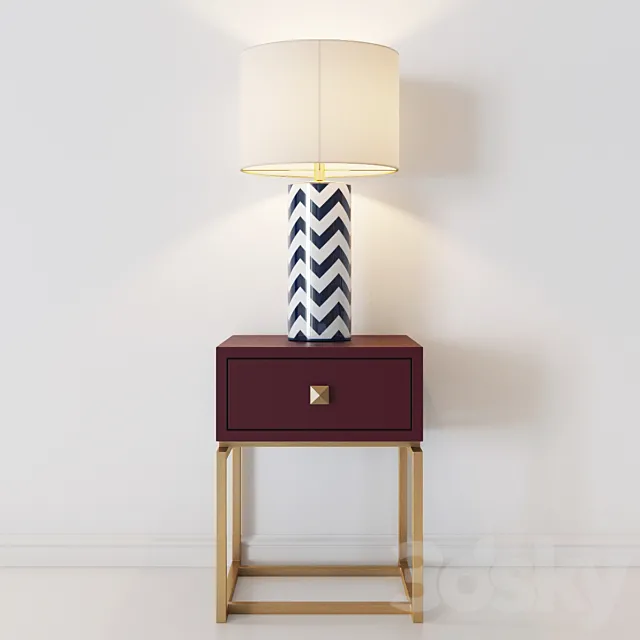 Monatic Blue 3D Model