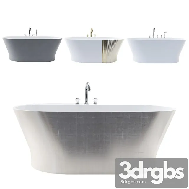 Monceau Bathtub 3D Model Free