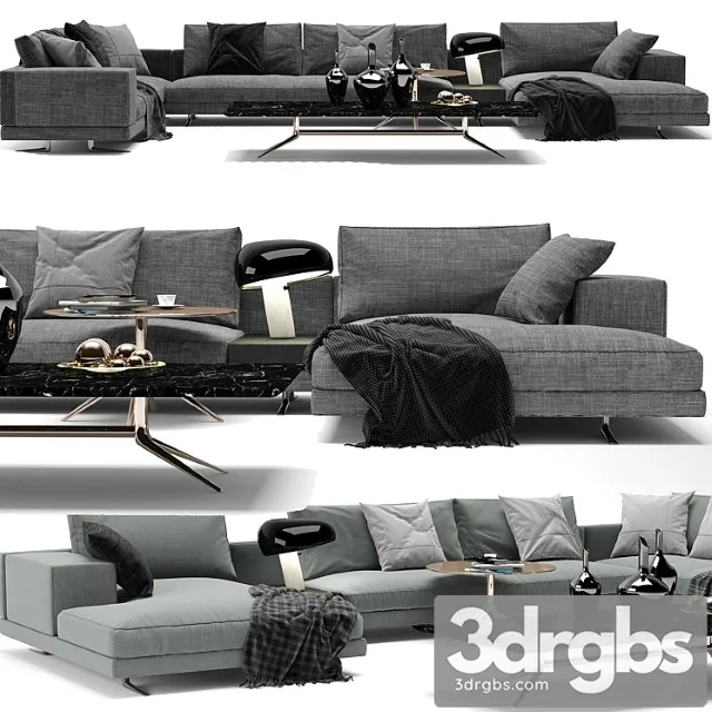 Mondrian By Poliform 2 3D Model Free