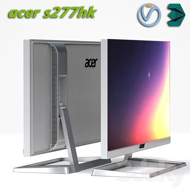 Monitor acer s277hk 3DModel