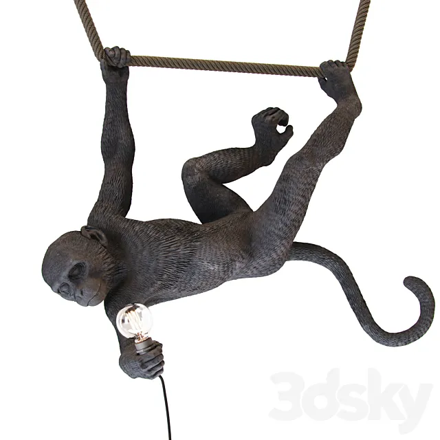 Monkey lamp swing 3DModel