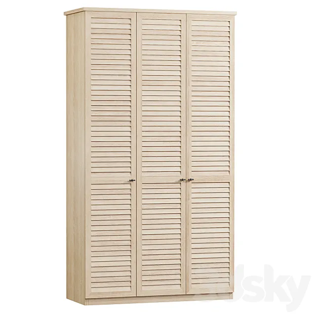 Monmart-3 Swing cabinet Monmart-3-120-220 Sand 3D Model