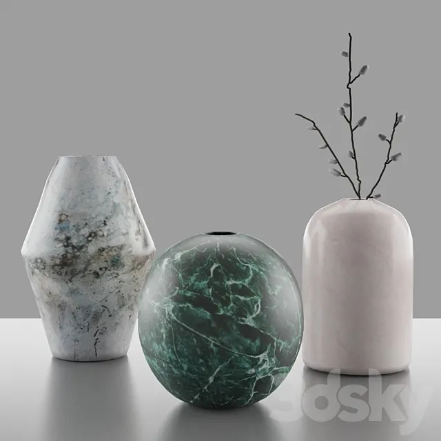 MONO vases By Salvatori 3DModel