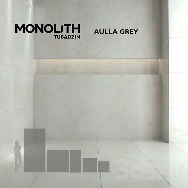 Monolith Aulla Gray 3D Model