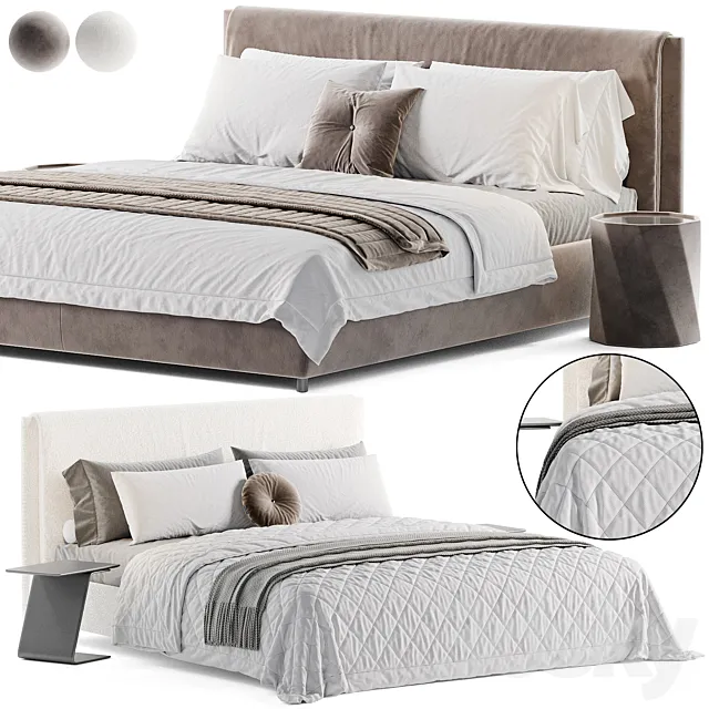 Mononova Ren Bed 3D Model